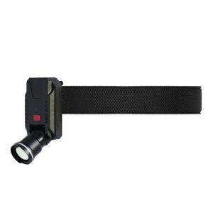 Bezprzewodowa lampa czołowa typu CLAR (naczołowa) na opasce – zasilanie akumulatorowe USB